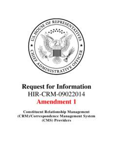 Microsoft Word - RFI HIR-CRM-0902014_Amendment1.docx