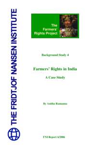 The Farmers’ Rights Project Background Study 4