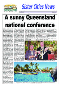 Sister Cities News Vol 23 No. 2 October[removed]A sunny Queensland