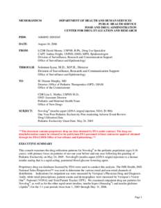 This consult is in response to CBER’s August 27, 2002, e-mail requesting assistance on providing data on the use of the product Neumega (oprelvelin)