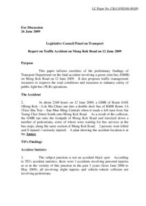 Microsoft Word - LegCo Panel Paper _MKRd Accident__final_.doc