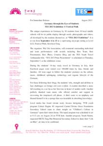 For Immediate Release . 永遠名譽會長 Honorary Life President 朱玲玲 Loletta Chu