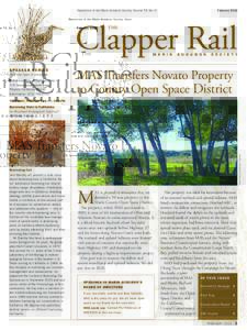 FebruaryNewsletter of the Marin Audubon Society. Volume 55, No. 6 Clapper Rail THE
