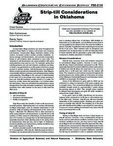 Oklahoma Cooperative Extension Service  PSS-2134