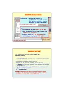 SOLPENCO. Short description  Solpenco.pro Main purpose ] Provide the capability to quantitatively and rapidly predict