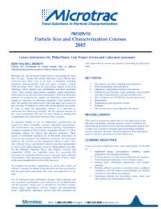 Colloidal chemistry / Particle-size distribution / Dynamic light scattering / Particle size / Scattering / Diffraction / Light scattering / Electron / Physics / Chemistry / Science