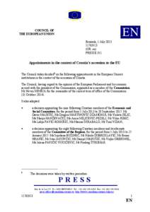 Croatia / European Union / Europe / Foreign relations of Croatia / Accession of Croatia to the European Union