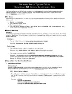 Ozone depletion / Ozone / Search engine / Phrase search / Full text search / Information science / Information retrieval / Web search engine