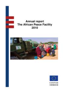 Annual Report[removed]The African Peace Facility - Annual Report