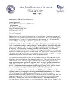 United States Department of the Interior OFFICE OF THE SECRETARY WASHINGTON, D.C[removed]TAKE PRI D E