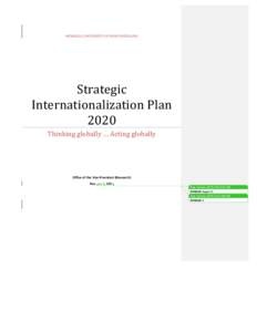 Microsoft Word - Strategic Internationalization Plan 2020 Marked Up SENATE.docx