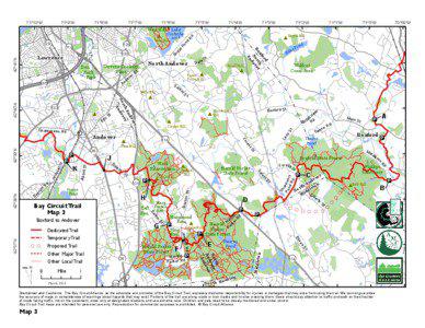 Bay Circuit Trail / North Andover /  Massachusetts