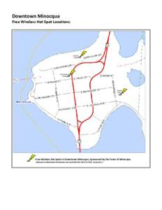 Downtown Minocqua  Free Wireless Hot Spot Locations:  TORPY PARK