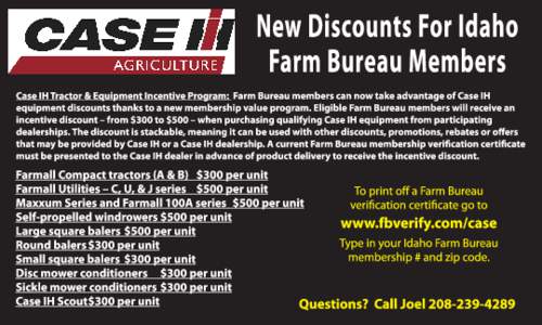 Case IH FP Ad #1 - Outlined