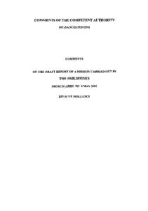 Algae / Biological oceanography / Red tide / Algal bloom / Bureau of Fisheries and Aquatic Resources / Tide / Toxin / Shellfish / Water / Fisheries / Aquatic ecology