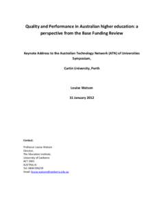 Scottish Funding Council / Higher education in the United Kingdom / Education / College and university rankings