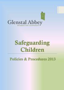 Safeguarding Children  Policies & Procedures