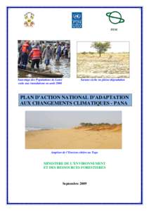 FEM  Sauvetage des Populations de Lomé suite aux inondations en août[removed]Savane sèche en pleine dégradation