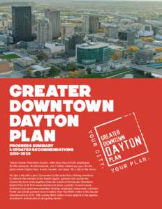 GREATER DOWNTOWN DAYTON PLAN Progress Summary & Updated Recommendations