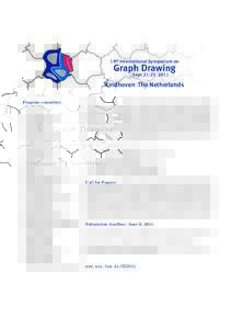 19th International Symposium on  Graph Drawing SeptEindhoven The Netherlands