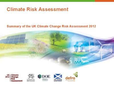 Climate risk / Insurance / Environmental economics / Adaptation to global warming / Intergovernmental Panel on Climate Change / Climate change / Environment / Global warming