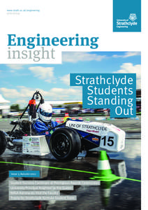 www.strath.ac.uk/engineering @StrathEng Engineering Strathclyde Students