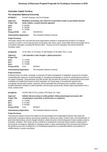 Australian and New Zealand Standard Research Classification / Research