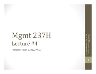 Microsoft PowerPoint - Mgmt 237H_4.pptx