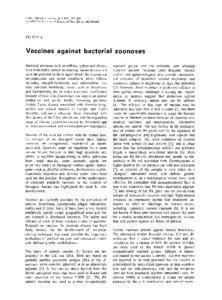 Vaccines / Microbiology / Vaccination / Virology / Anthrax / Anthrax vaccines / Yersinia pestis / Plague vaccine / Brucellosis / Biology / Health / Medicine