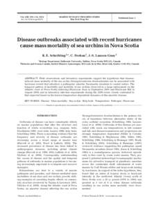 MARINE ECOLOGY PROGRESS SERIES Mar Ecol Prog Ser Vol. 408: 109–116, 2010 doi: [removed]meps08579