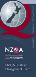 NZQA Strategic Management Team
