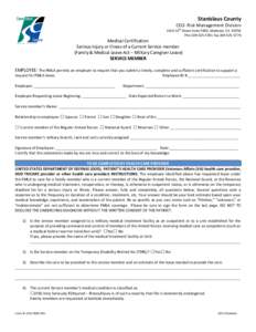 Stanislaus County CEO- Risk Management Division th[removed]Street Suite 5900, Modesto, CA[removed]Phn[removed]Fax[removed]