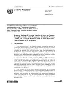 United Nations Conference on the Illicit Trade in Small Arms / United Nations / Politics / Small Arms Survey / Organization for Security and Co-operation in Europe / IANSA / Small arms / Widad Akrawi / Kinshasa Convention / Arms control / Gun politics / International relations