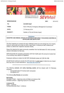 SEVR[removed], 13 February 2014.pdf  DEECD[removed]SOUTH-EASTERN VICTORIA REGION