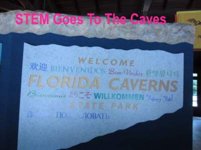 STEM Goes To The Caves  STEM Scholars: Erika Pereda, Morgan Laramore, and Angela Smith