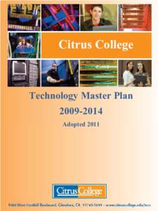 Citrus College Technology Master Plan[removed]Adopted 2011  Citrus College District