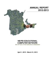 Greater Moncton / Moncton / CANARIE / Fredericton / Prince Edward Island / Maritimes / Bell Aliant / New Brunswick / Provinces and territories of Canada / Geography of Canada