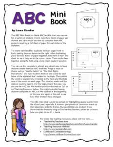 Alphabet book / Stapler / Technology