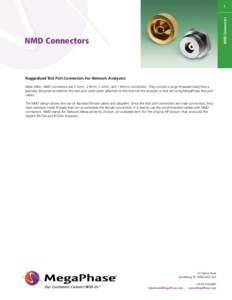 NMD Connectors  1 NMD Connectors
