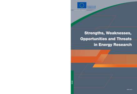 other industrialised countries for finding the new energy technologies which their market will need, ensuring them technological edge and economic benefits. In this context, this study provides a view of future trends, r