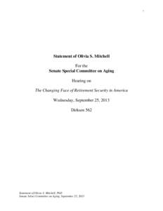 Microsoft Word - SENATE_AGING_Mitchell9-25-13