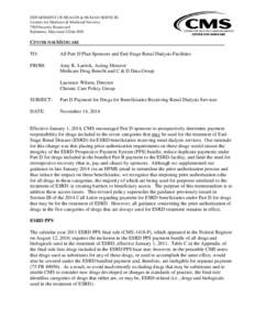 Presidency of Lyndon B. Johnson / Medicare / Kidney diseases / Phosphate binders / Medicaid / Pain management / Route of administration / End Stage Renal Disease / Medicine / Federal assistance in the United States / Healthcare reform in the United States