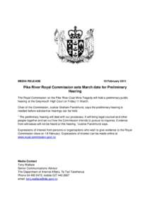 Microsoft Word - Media Release - Preliminary hearing _final_.doc