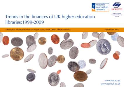 Trends in the finances of UK higher education libraries: Trends in the finances of UK higher education libraries:A Research Information Network report based on SCONUL library statistics