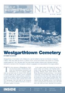 friends of  westgarthtown inc.  NEWS