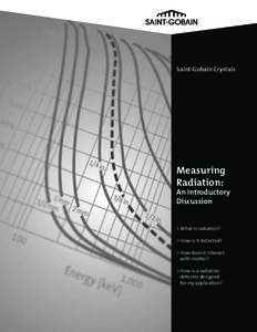 Saint-Gobain Crystals  Measuring Radiation: An Introductory Discussion