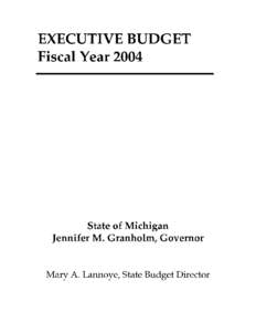 United States / Government / United States federal budget / Kansas state budget / Jennifer Granholm / National Association of State Budget Officers / Economy of the United States