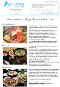 Hot pot / Lake Biwa / Sukiyaki / Soup / Kohoku / Food and drink / Kansai region / Shiga Prefecture