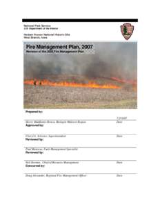 Public safety / Systems ecology / Wildland fire suppression / Ecological succession / Wildfire suppression / Wildfire / National Park Service / Controlled burn / Maryland Wildland / Wildfires / Occupational safety and health / Firefighting
