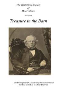 The Historical Society of Moorestown presents  Treasure in the Barn